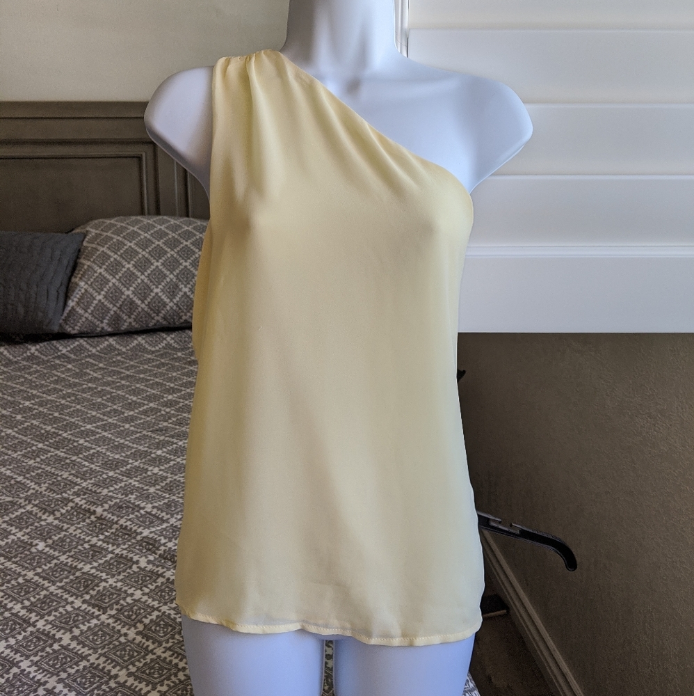 Eva Mendes for NY&C - flowy one shoulder top
